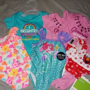 Summer baby clothes